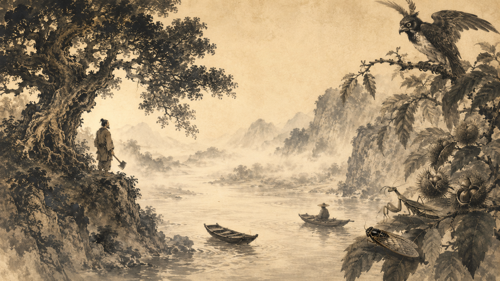 莊子山木意境