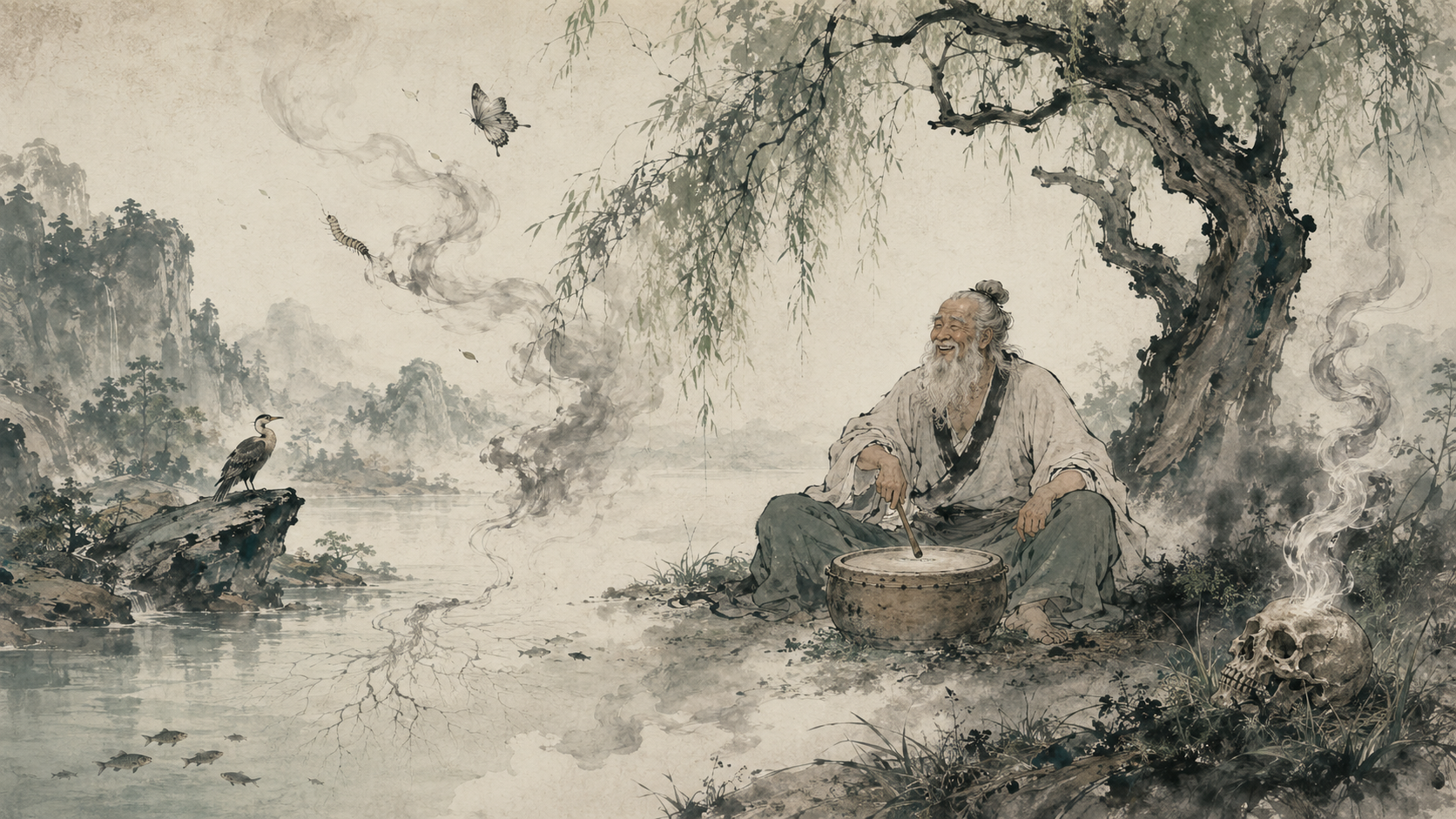 莊子至樂意境