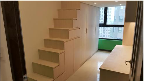 閣樓階梯式壁櫃