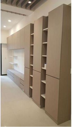 客廳電視牆系統高櫃